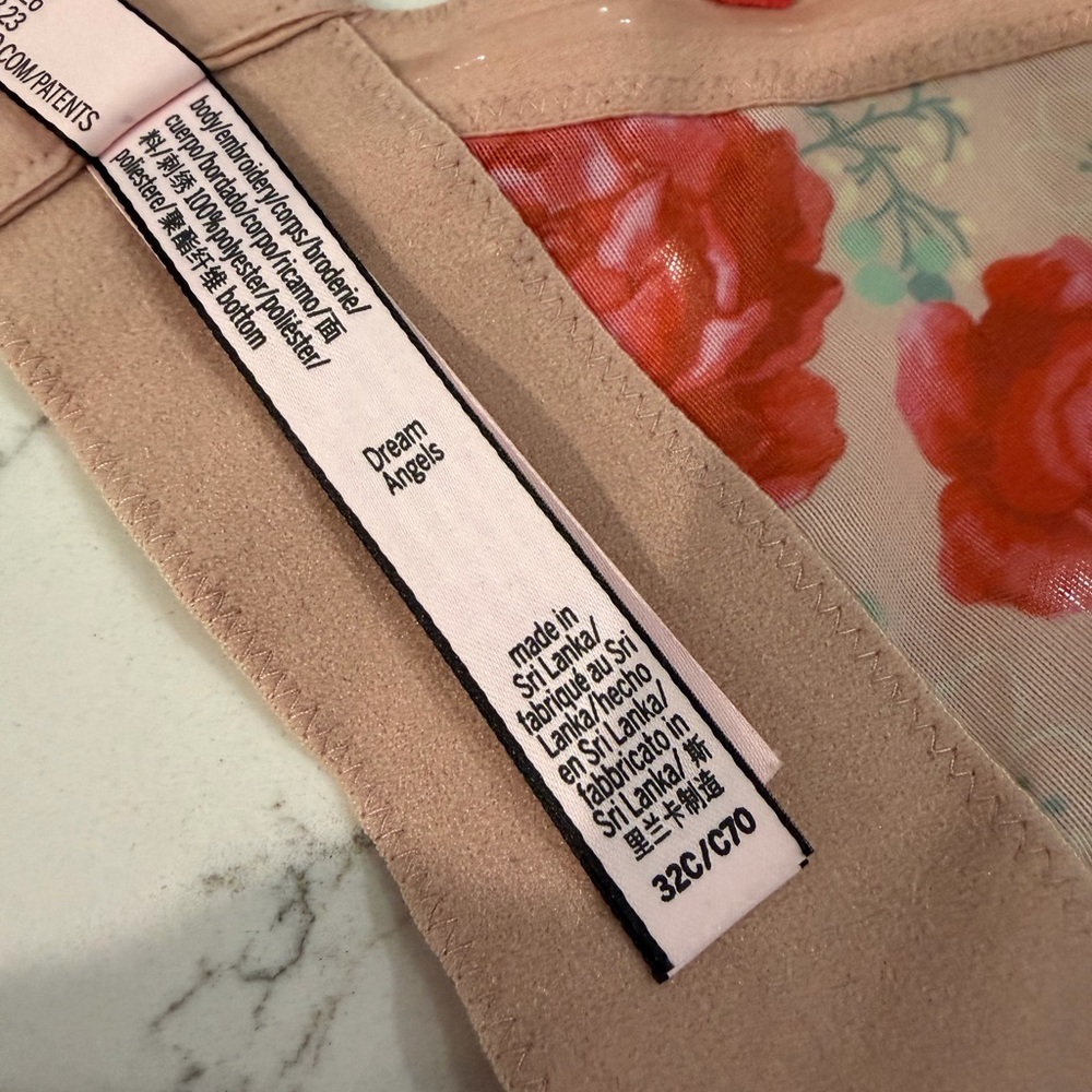 Victoria’s Secret dream angels Strapless Floral Embroidery Corset Top size 32C - Picture 8 of 8